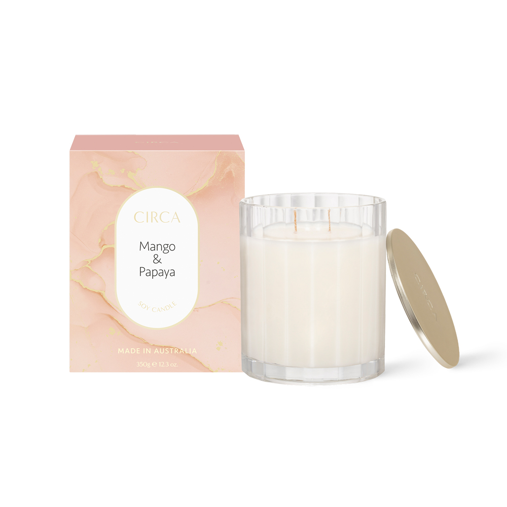 Mango & Papaya Soy Candle