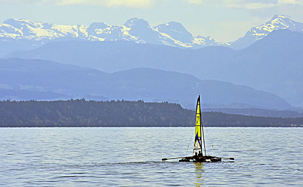 Team Vantucky on their way to Ketchikan, Alaska, in the 2016 Race to Alaska. (Tom Weiner/Race to Alaska)
