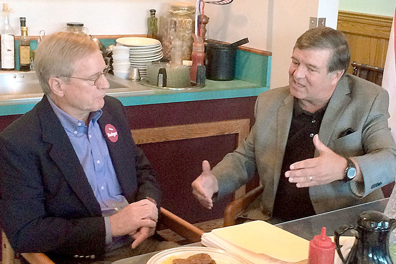 Tharinger, Alger opposed on capital gains tax, minimum wage