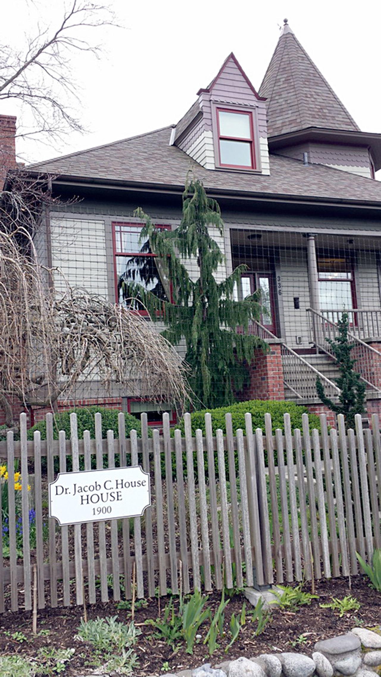David and Elizabeth Holland won an award for the restoration of the 1900 Dr. Jacob C. House home. (Jefferson County Historical Society)