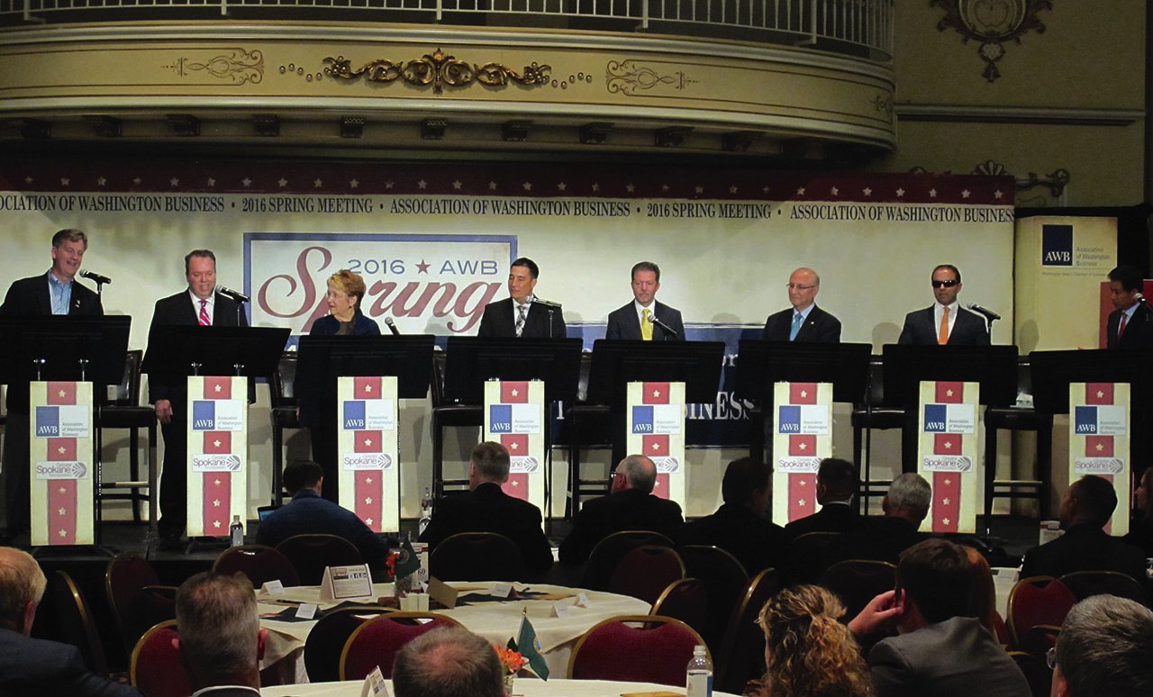 Field is crowded in race for Washington lieutenant governor