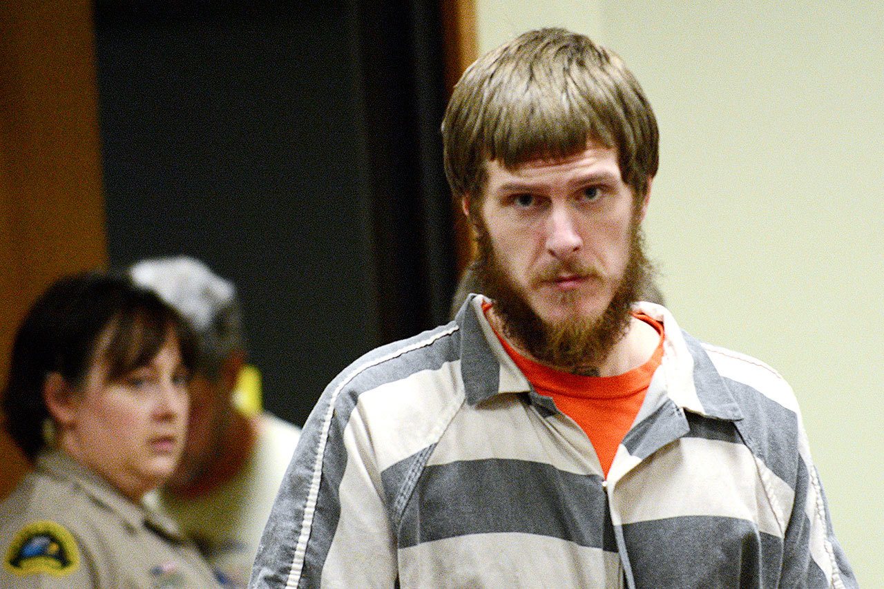 Maxx Johnson, 26, of Port Angeles is charged with kidnapping and raping a woman in June. (Jesse Major/Peninsula Daily News) 