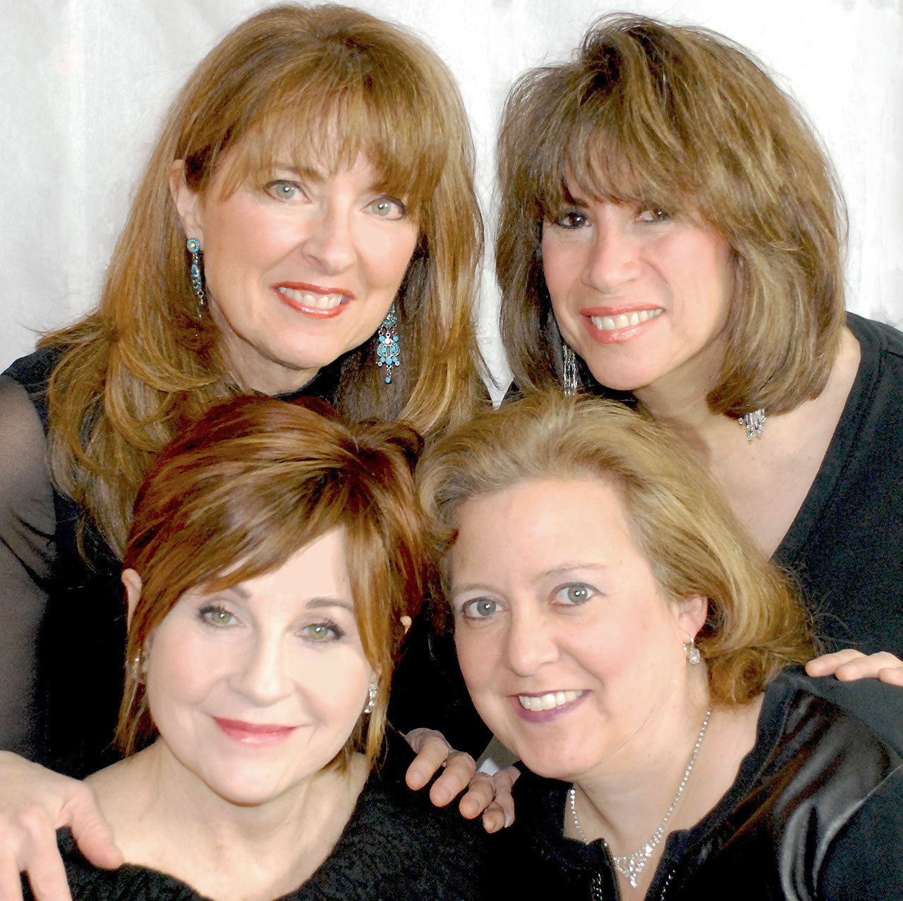 Kendra Chilson                                The Four Bitchin’ Babes are, top from left, Debi Smith and Sally Fingerett and, bottom from left, Megon McDonough and Deirdre Flint.