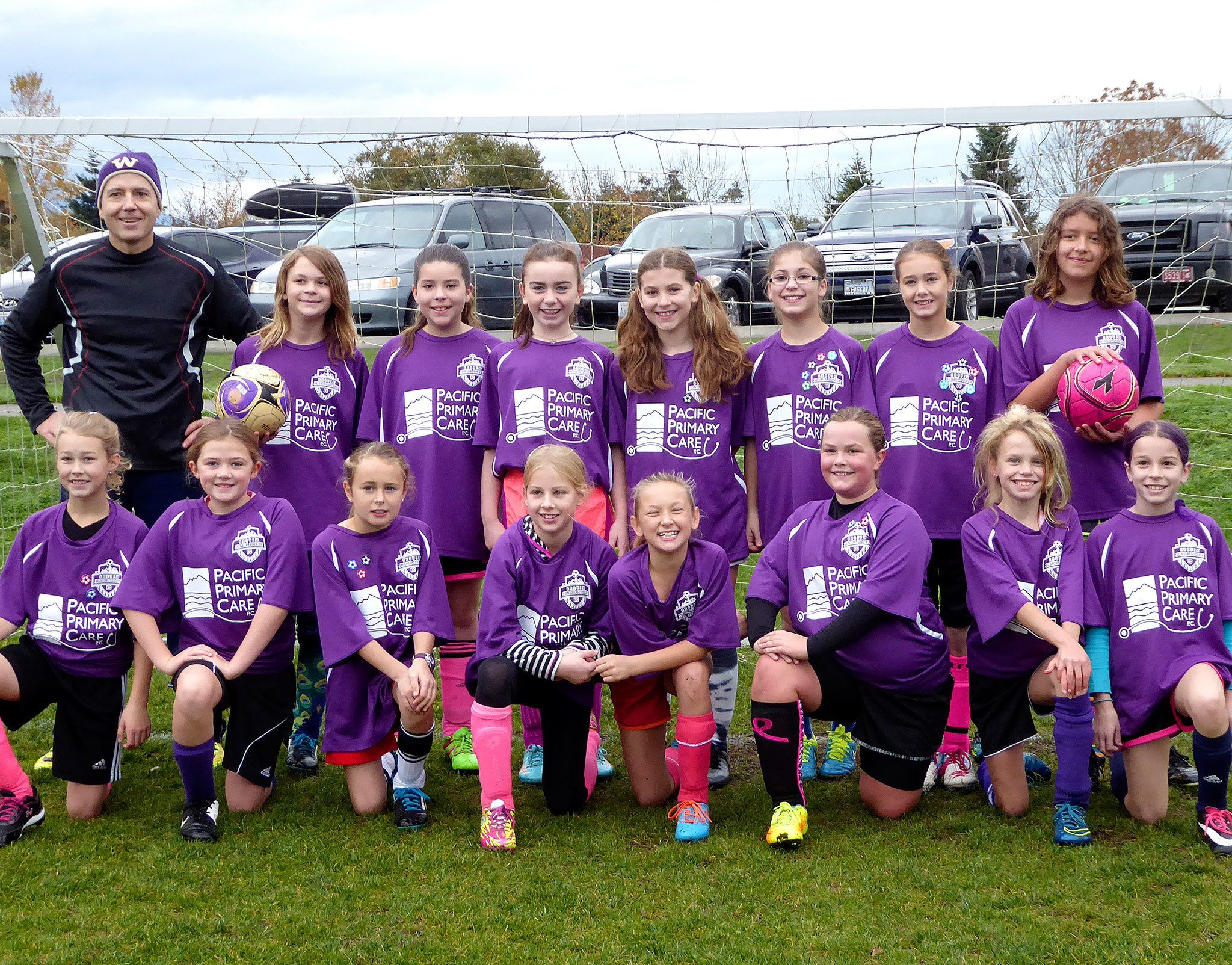 The Pacific Primary Care Dragons ended the season 10-0-0. They finished their season battling it out this weekend in the championship game against the Reitz Insurance team of Port Angeles to finish their season with a perfect record. Sequim Junior Soccer league runs regular outdoor seasons for ages five to 15 each spring and fall. See SequimJuniorSoccer.com for full details. Front row, from left, Teagan Moore, Eve Breithaupt, Nikoline Updike, Libby Swanberg, Gianna Riccobene, Michaela Green, Ivy Barrett and Kinzley Henrikson. Back row, from left, Coach Carl Weber, Jenna Mason, Raquel Hermosillo, Sofie Feik, Kaia Lestage, Alliyah Weber, Anastasia Updike and Kairi Larson.