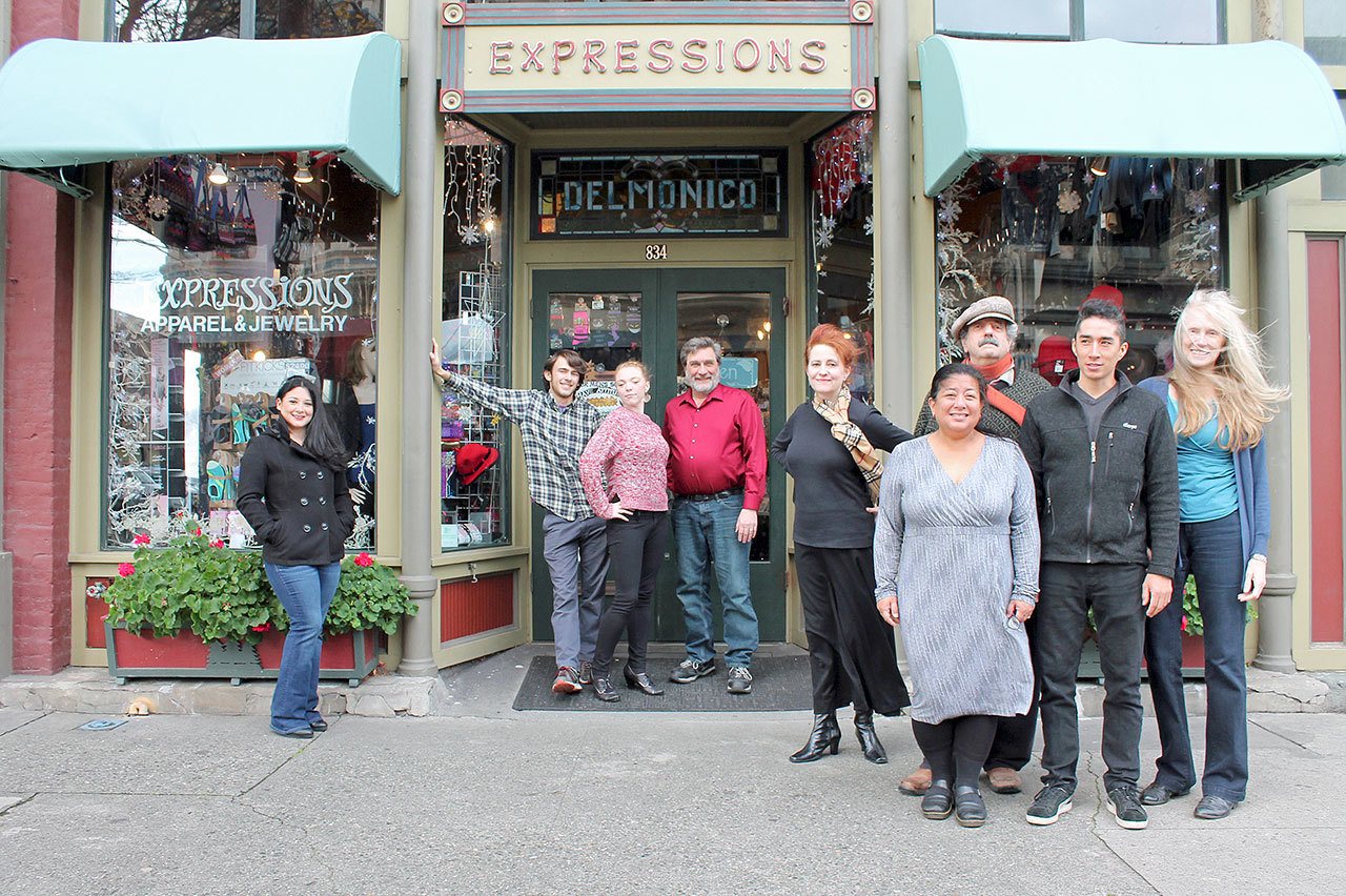 Opening performances last weekend of “Spirit of the Yule” were sold out, but tickets remain for additional performances tonight and Saturday. The play, whose cast members are seen here, runs through Dec. 30 at Key City Public Theater, 1128 Lawrence St. (Key City Public Theater)