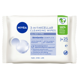3in1 Micellar Cleansing Wipes 25 Pack