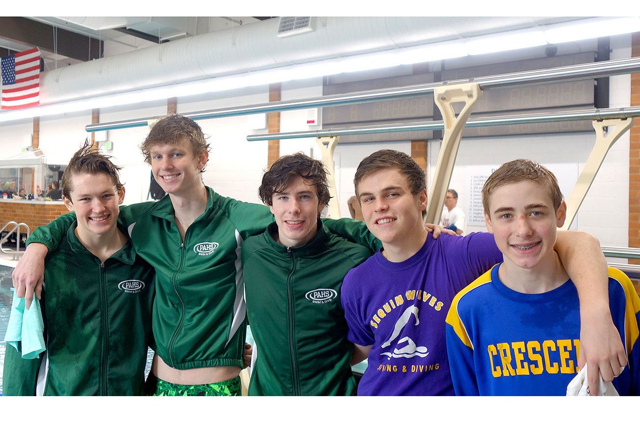 SWIM: Five Peninsula divers off to state meet; Sequim joins PA boys at state