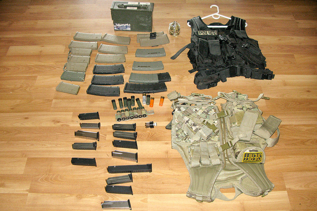 Port Hadlock man charged with firearms violations