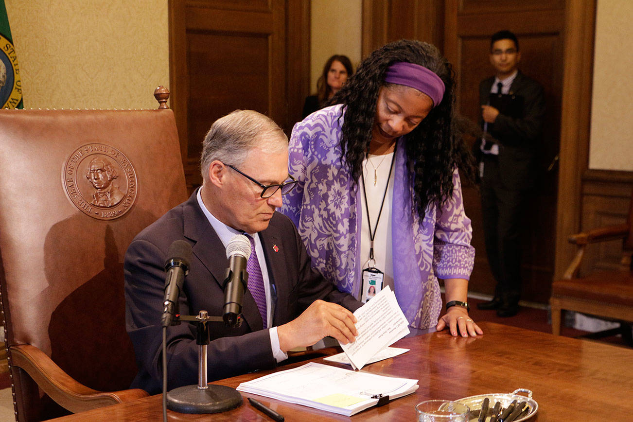 Gov. Inslee vetoes tax break for manufacturers