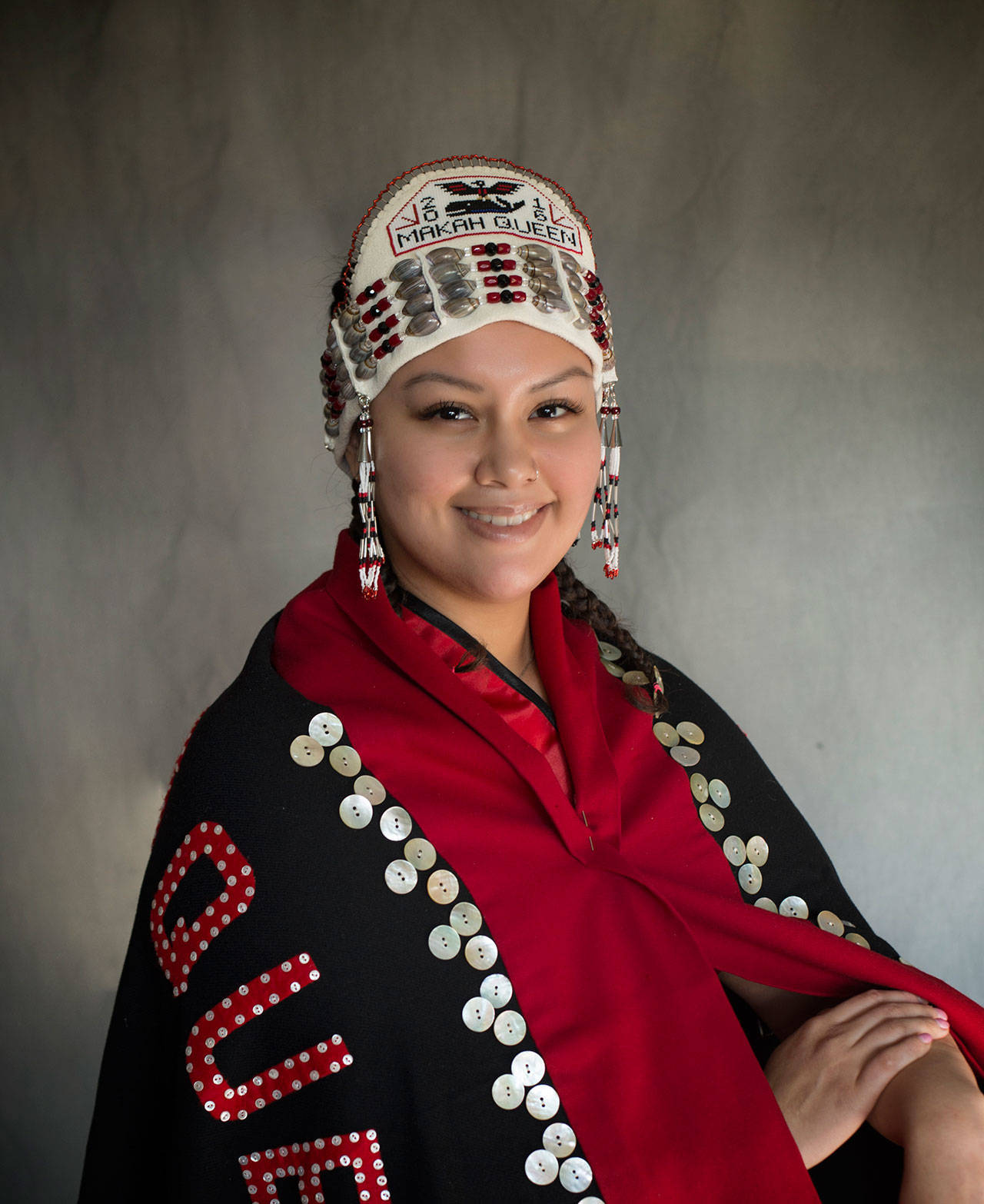 Reigning Makah Days Queen Edith McCarty-Corpuz will pass her title to the next queen today during the royal court coronation.
