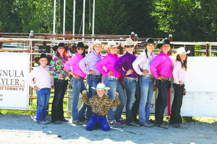 Peninsula Junior Rodeo teammates are