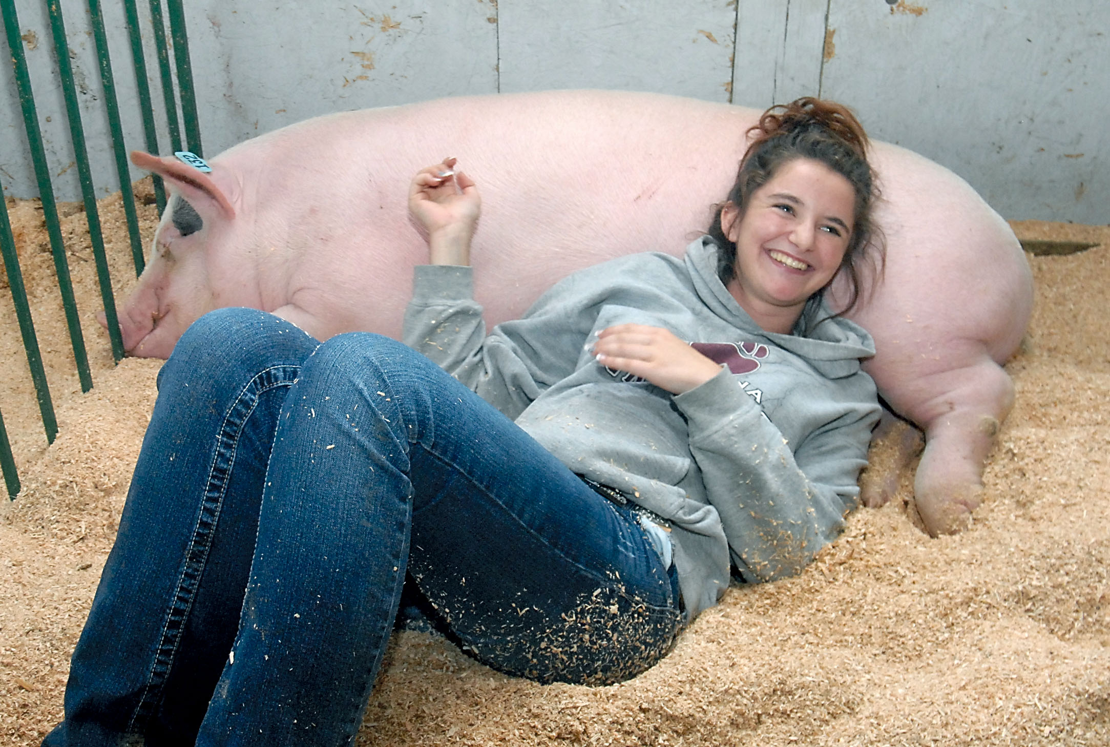 Sequim Future Farmers of America member Katelynn Carter