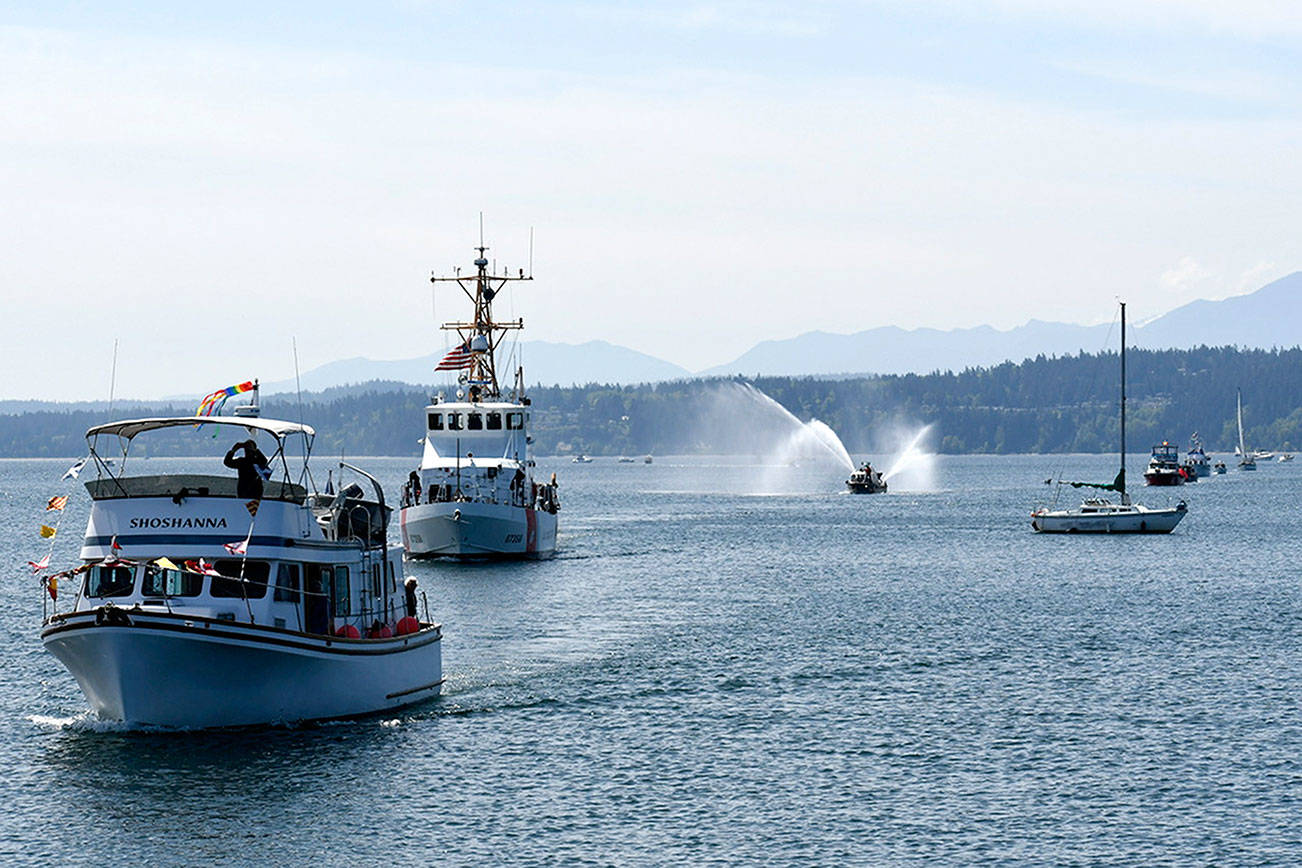 Parade, blessing of fleet celebrate boating season’s opening day in Port Townsend