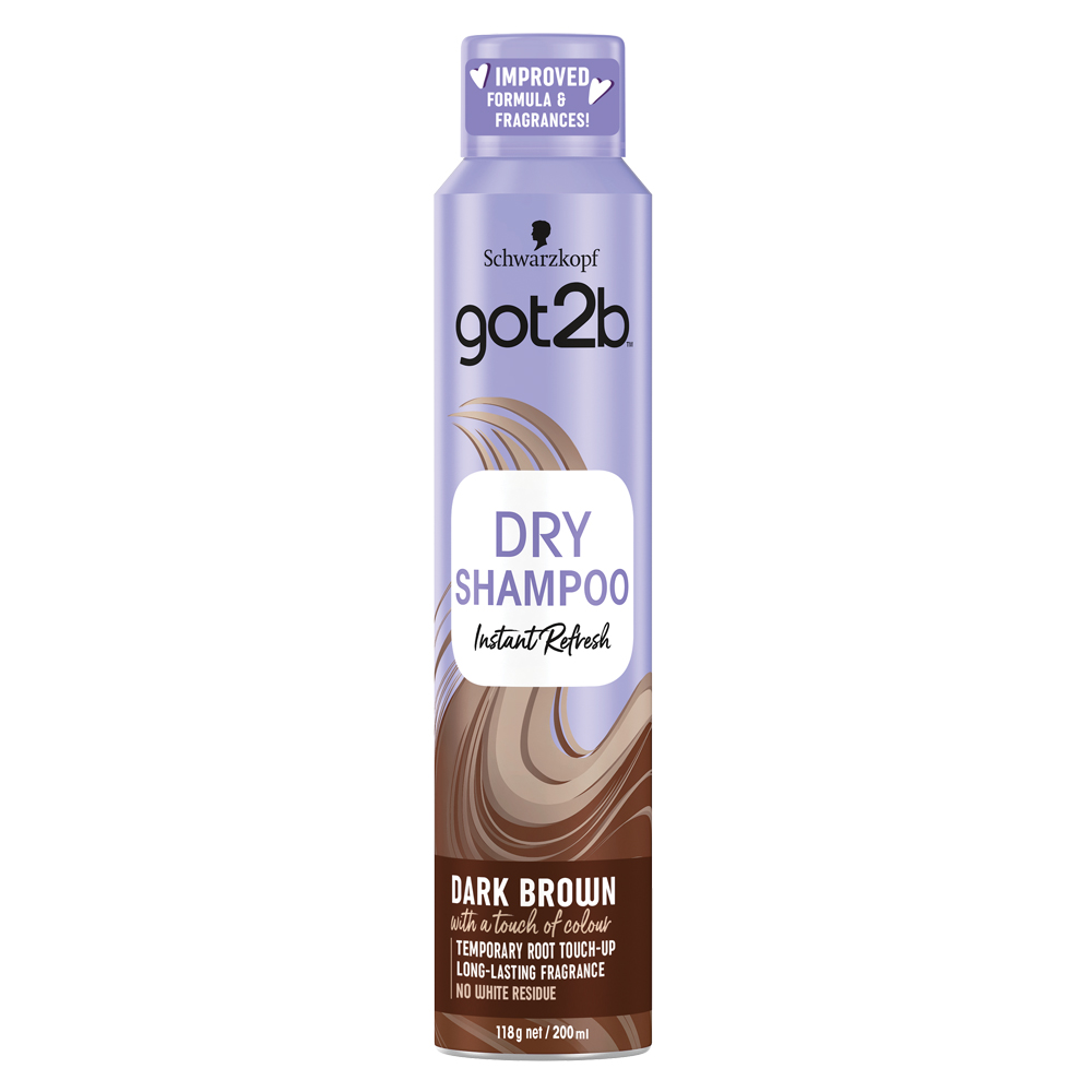 got2b Instant Refresh Dark Brown Dry Shampoo