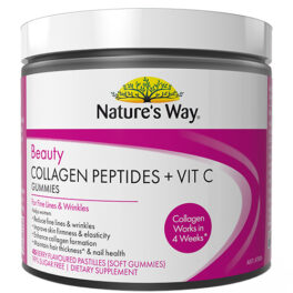 Beauty Collagen Peptides + Vit C Gummies