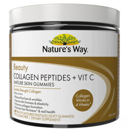 Beauty Collagen Peptides + Vit C Mature Skin Gummies