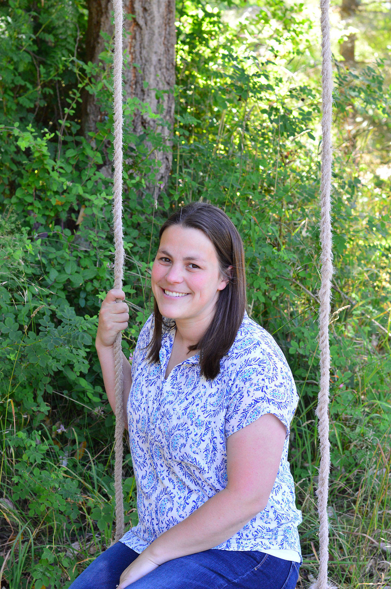 Rachel Fordham of Marrowstone Island published her debut novel this month. (Diane Urbani de la Paz/for Peninsula Daily News)