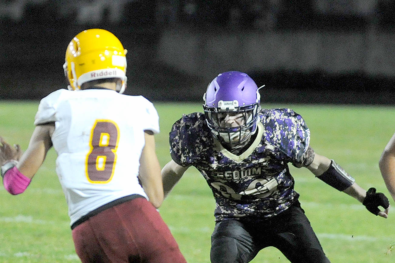PREP FOOTBALL PREVIEW: Milestones in reach for Sequim’s Cowan, Wiker