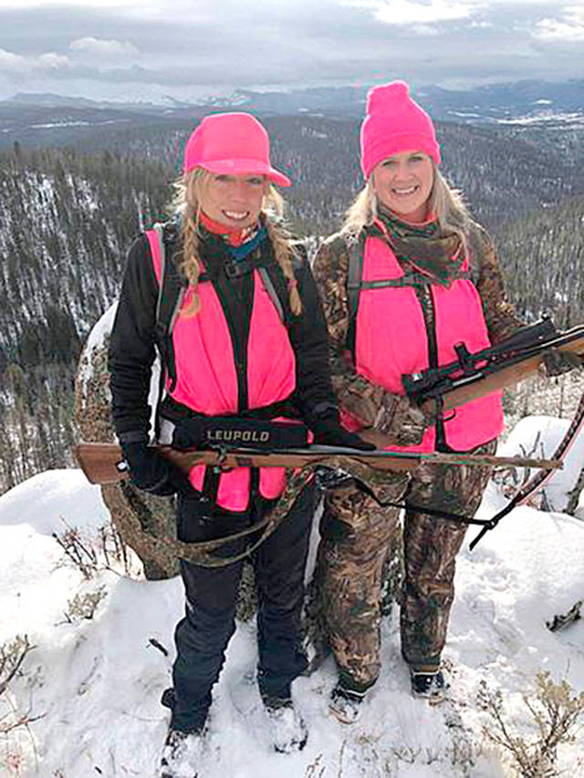 Fluorescent pink, including pink camouflage is now an acceptable safety color for hunters to wear in the field.