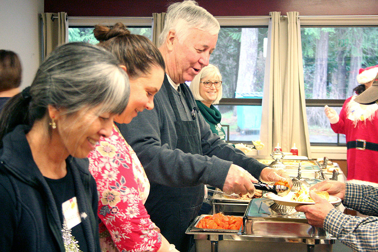Christmas dinner delivers the whipped cream on top