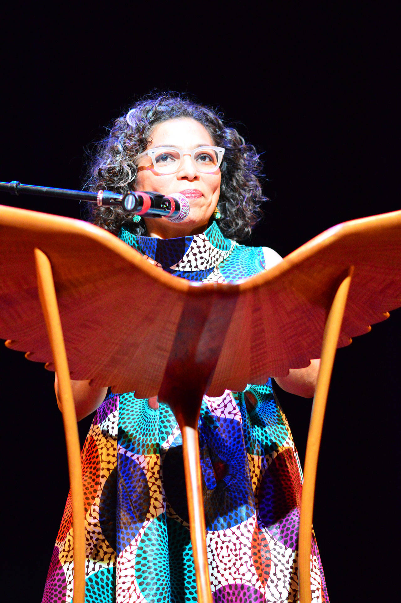 Claudia Castro Luna, Washington state poet laureate, returns to Port Townsend for a First Friday Lecture on May 1. (Diane Urbani de la Paz)