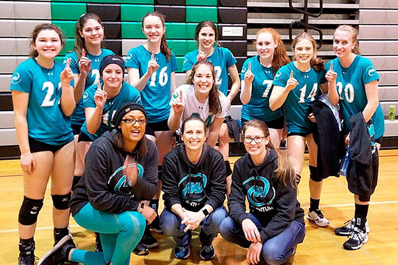 AREA SPORTS BRIEFS: New volleyball academy thriving; Port Angeles state swim final results and more