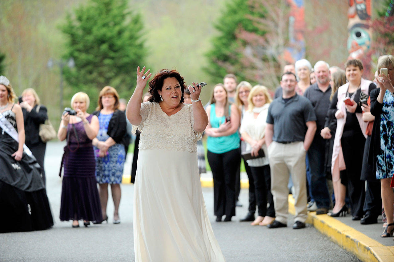 Deon Kapetan is at the Sequim Irrigation Festival float unveiling at 7 Cedars Casino in 2016. Kapetan was named the 2019 Sequim-Dungeness Chamber Citizen of the Year on Tuesday. (Matthew Nash/Olympic Peninsula News Group file)