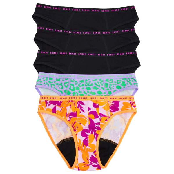 bonds period underwear value pack