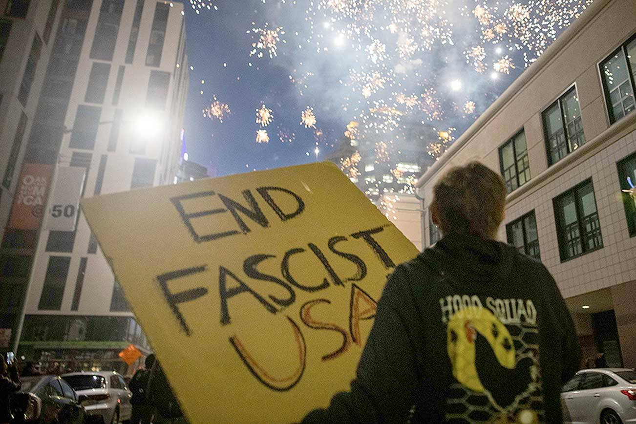 Police, protesters clash as US cities endure violent weekend