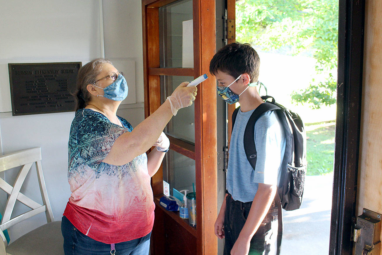 Temperature check at Brinnon