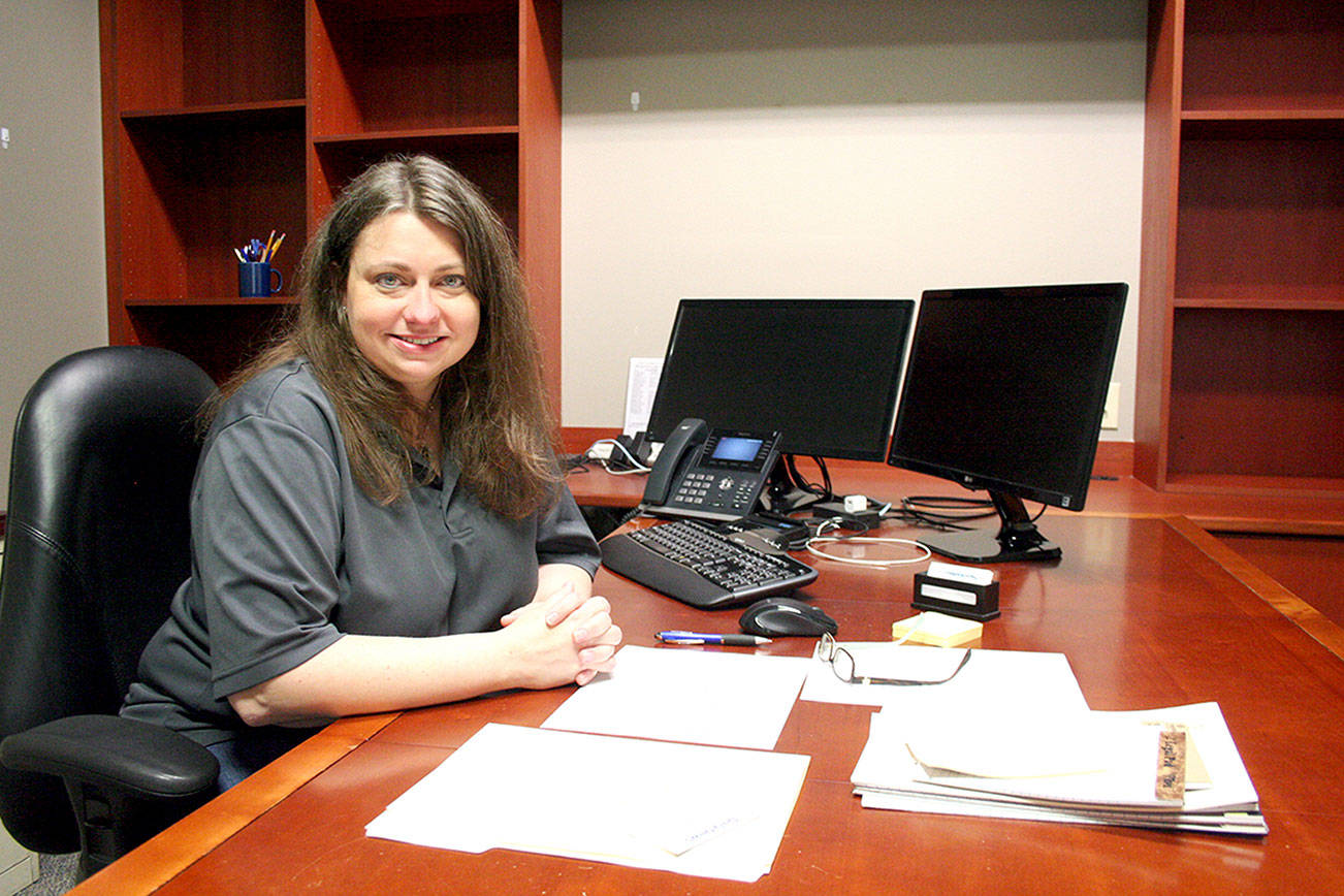 Cherish Cronmiller is the executive director for Olympic Community Action Programs. (Brian McLean/Peninsula Daily News)