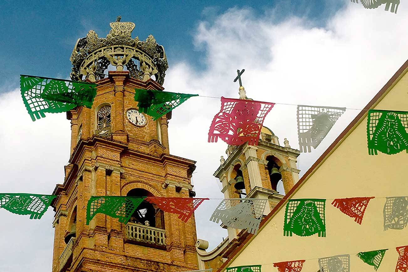 The Church of Our Lady of Guadalupe in Puerto Vallarta, Mexico. (Diane Urbani de la Paz/Peninsula Daily News)