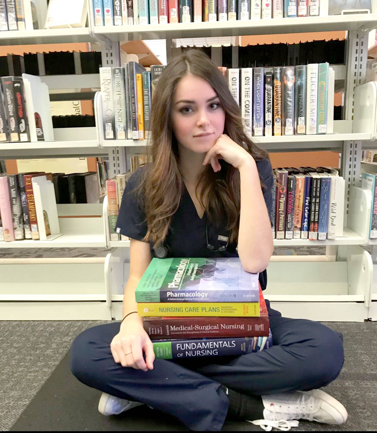 Anna DeGroote has received the Soroptimist International of Port Angeles nursing scholarship.