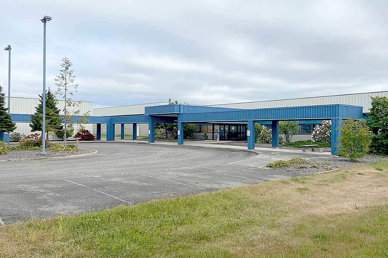 The Clallam County COVID-19 Social Distancing Center is shown Sunday. (Rob Ollikainen/Peninsula Daily News)