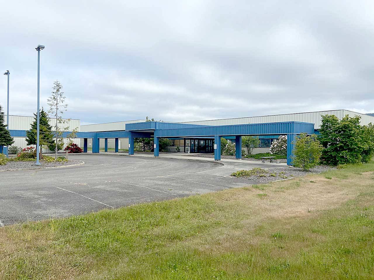 The Clallam County COVID-19 Social Distancing Center is shown Sunday. (Rob Ollikainen/Peninsula Daily News)