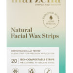 Natural Facial Wax Strips 20 Pack