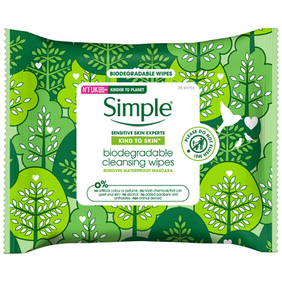 Kind to Skin Biodegradable Cleansing Wipes