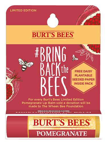 Limited Edition Bring Back The Bees Pomegranate Lip Balm