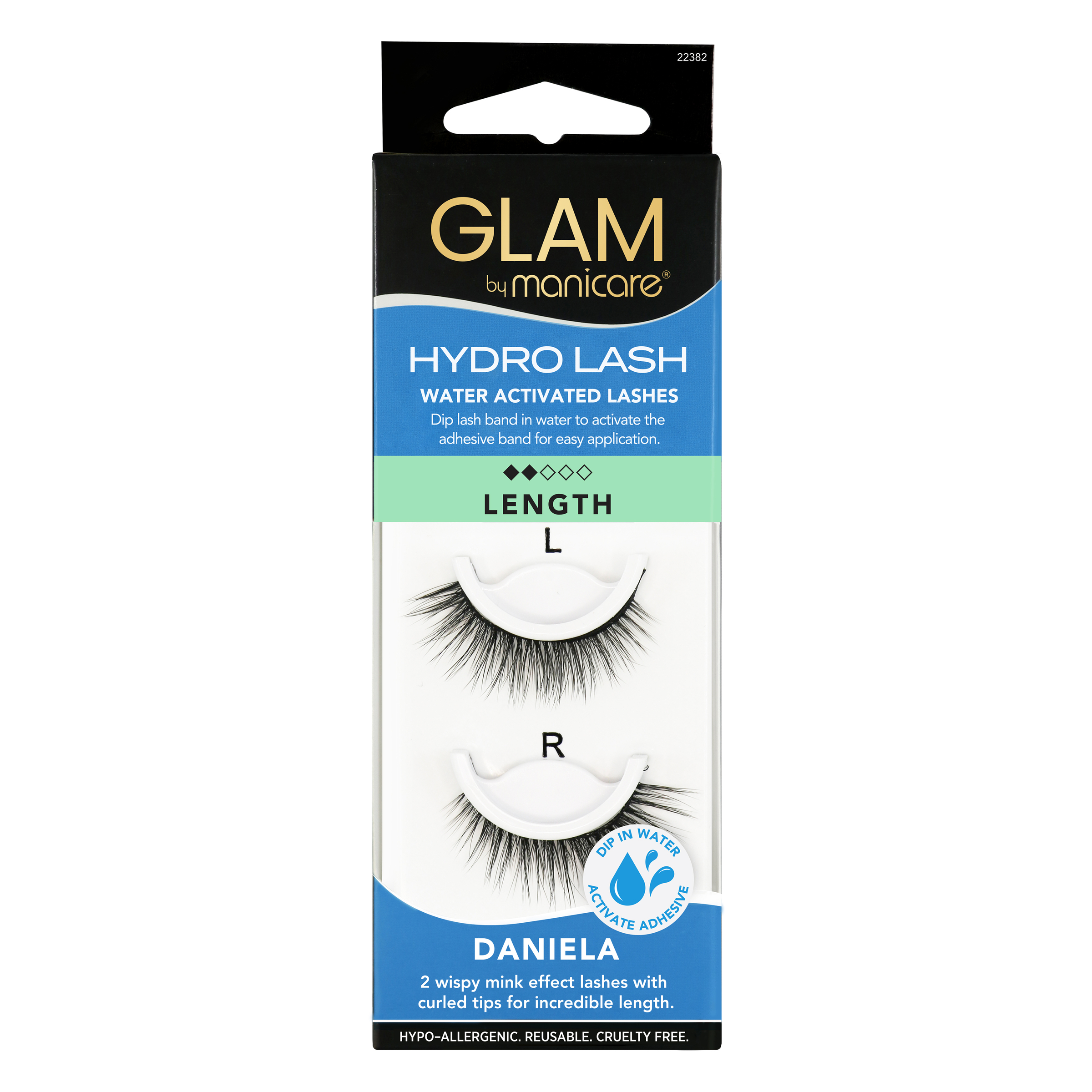 Glam by Manicare Daniela Hydro Lash-1 82. Daniela HYDRO LASH