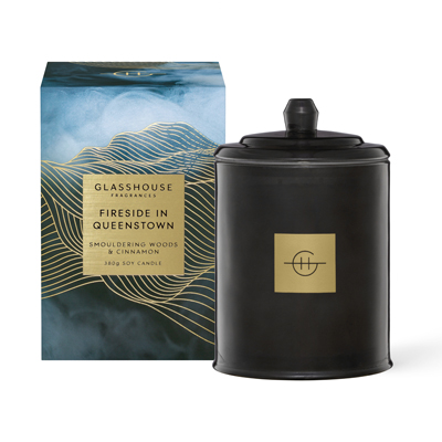 Fireside Queenstown - Smouldering Woods & Cinnamon Soy Candle 380g
