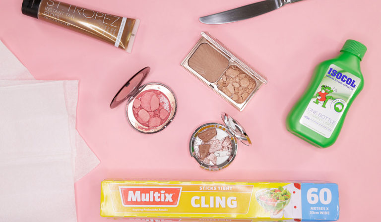 How to fix broken makeup