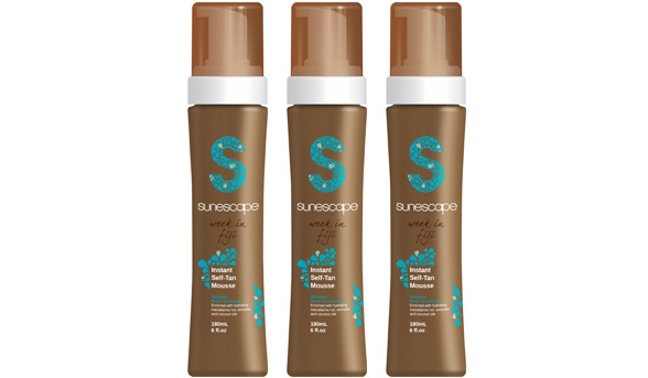 Competition closed: Pop-up giveaway: WIN one of 10 Sunescape Hydrating Self-Tan Mousses!