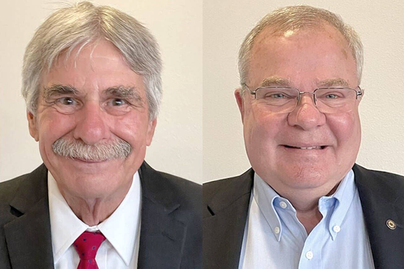 Tom Oblak, left, and Jim McIntyre.