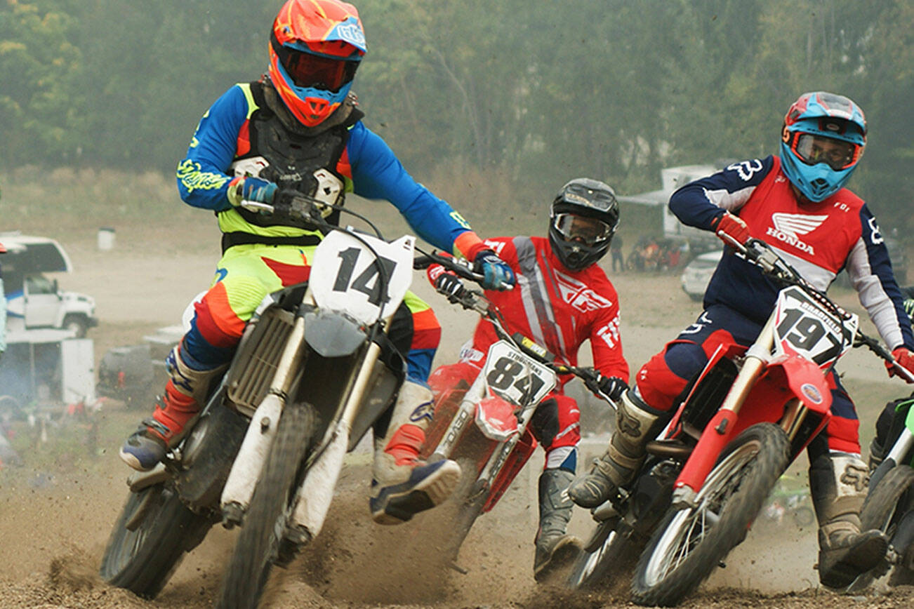 Olympic Motorcycle Club’s Triple Crown Fall Series gets underway with the first of three racing weekends this Saturday at the club’s track off of Deer Park Road. Round two follows on Oct. 16-17, and the series concludes Nov. 5-6. (Tom Hines/Olympic Motorcycle Club)