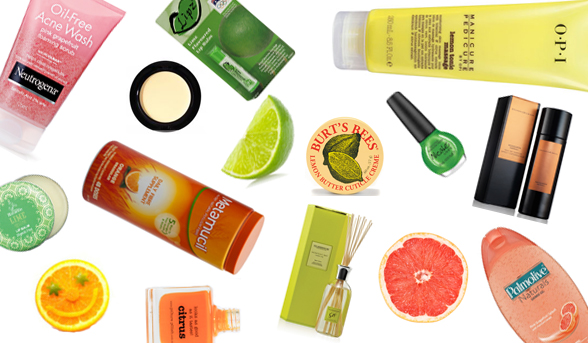 Why you need: products packed with citrus