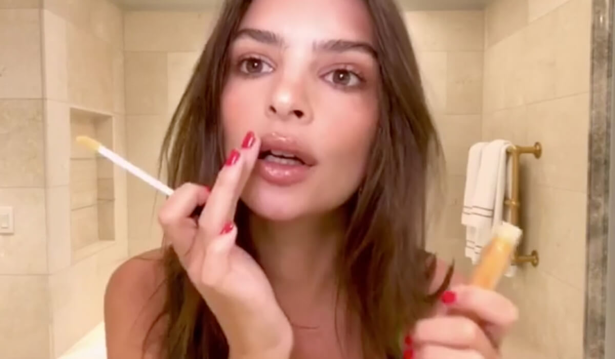 Emily Ratajkowski’s date night makeup tutorial