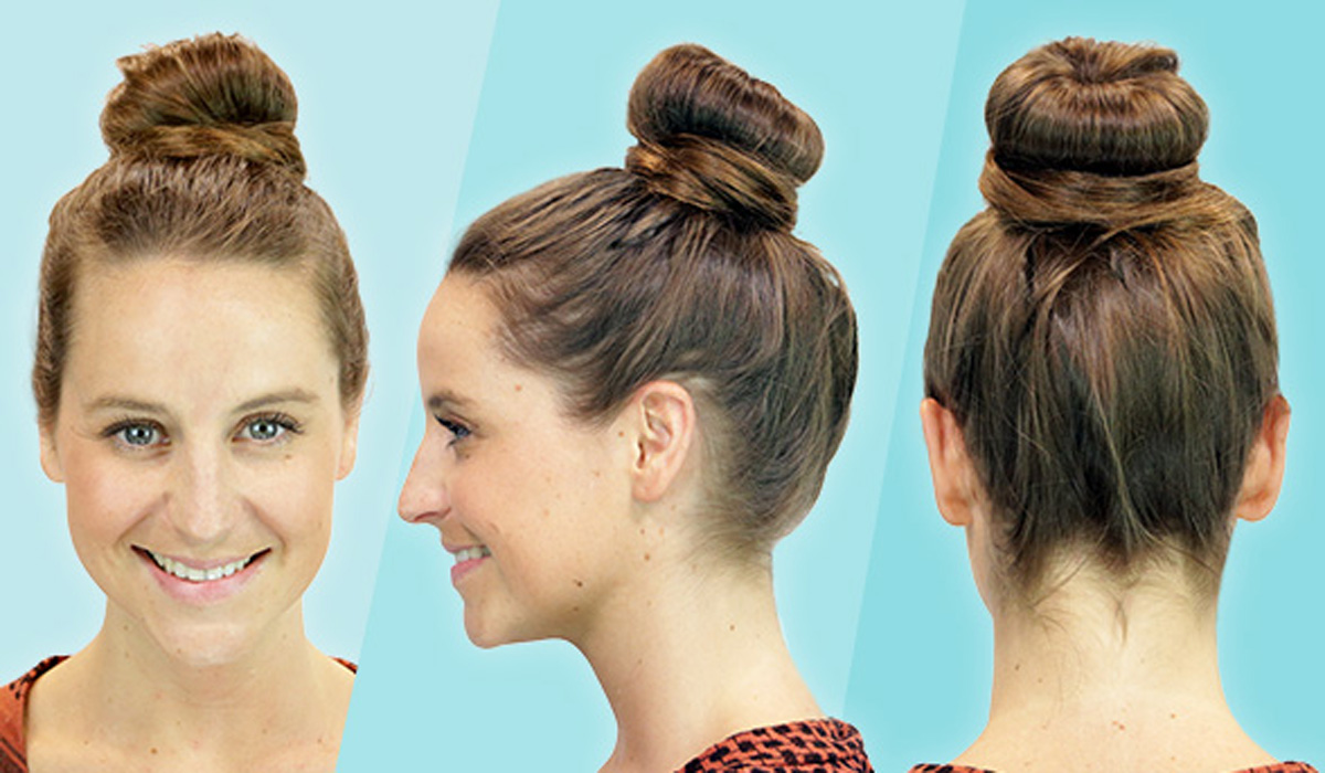 How to: perfect the top knot