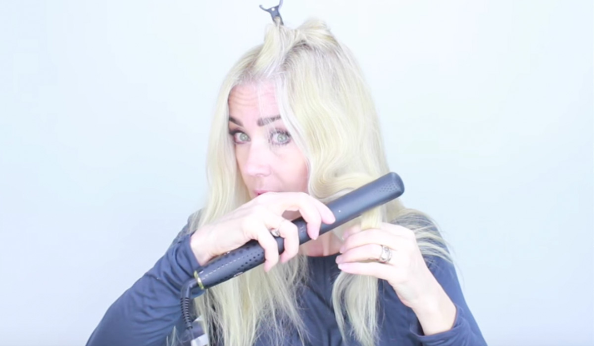 The new way to use your hair straightener