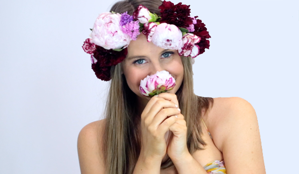 How to make your own flower crown