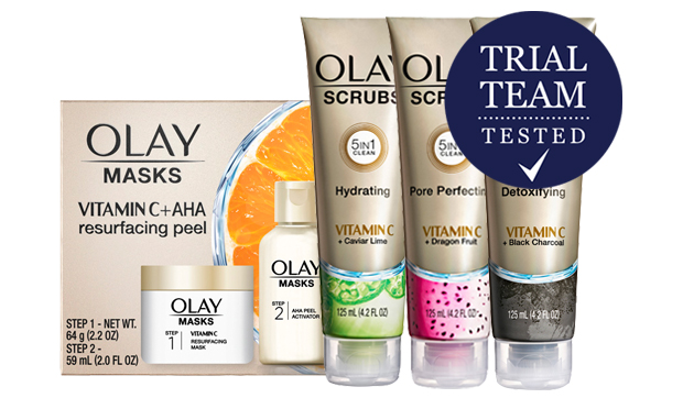 Olay Vitamin C Scrub + AHA Peel Trial Team
